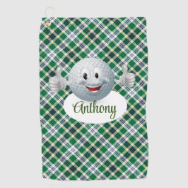 Serviette De Golf Personnaliser Golf Emoji