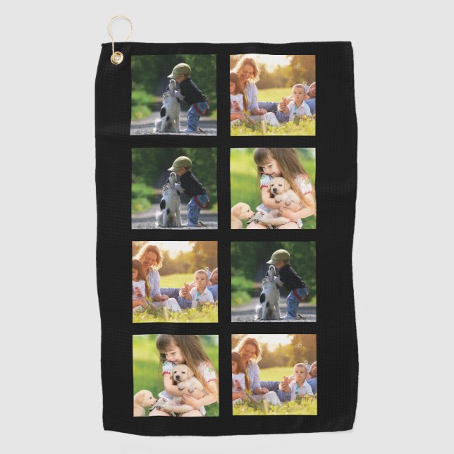 Serviette De Golf Personnaliser le collage photo Coque-coque iphone  (Devant)