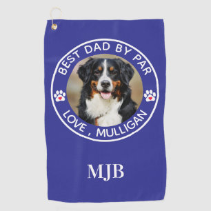 Serviette De Golf Photo Chien Personnalisé Animaux de compagnie Meil