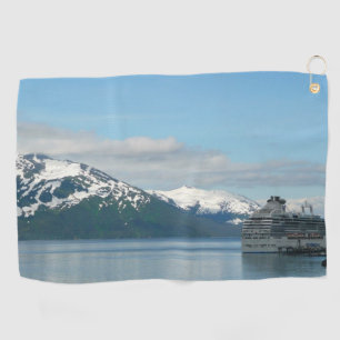 Serviette De Golf Photographie de voyage de croisière en Alaska
