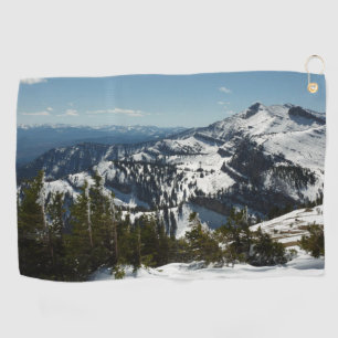 Serviette De Golf Pics neigeux du Grand Teton