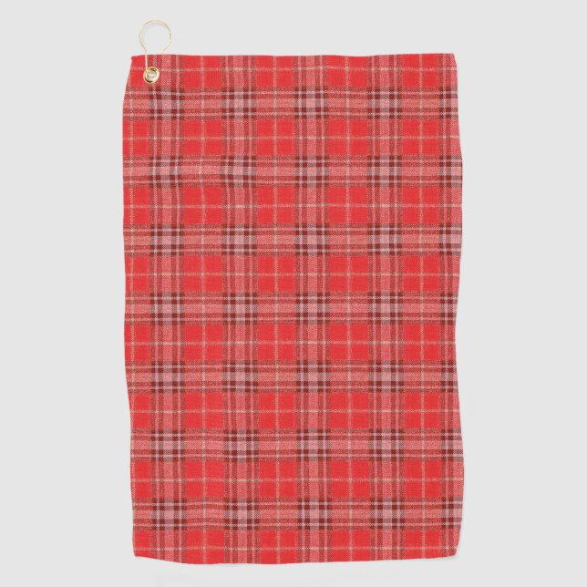 Serviette De Golf Plaid (Devant)