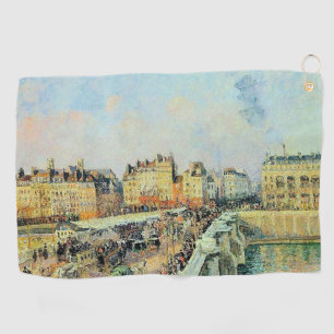 Serviette De Golf Pont Neuf, Après-midi, Sunlight Camille Pissarro