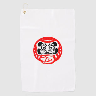 Serviette De Golf Poupée Daruma