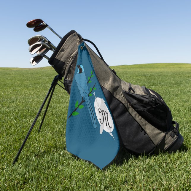 Serviette De Golf Pretty Turquoise (Vert)