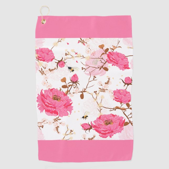 Serviette De Golf printemps (Devant)