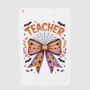 Serviette De Golf Professeur Halloween épouvantable