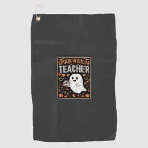 Serviette De Golf Professeur Squelettique Halloween Fantôme Création