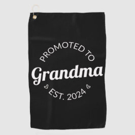 Serviette De Golf Promu À Grand-Mère Est. 2024 I