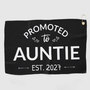 Serviette De Golf Promue Tante Est 2027 Nouvelle Tante II