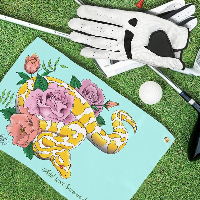 Serviette De Golf Python albino (Créateur téléchargé)