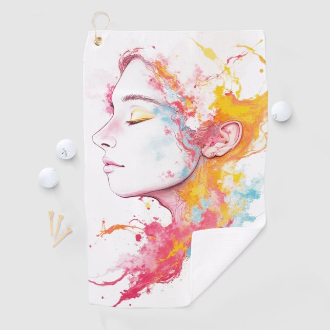 Serviette De Golf Rayon intérieur (En situation)