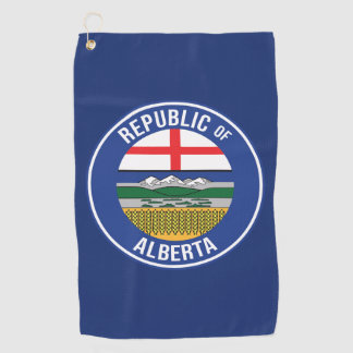 Serviette De Golf République de l'Alberta WEXIT