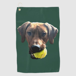 Serviette De Golf Rhodesian Ridgeback