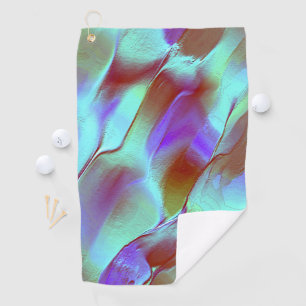 Serviette De Golf Roche polie en violet chromé