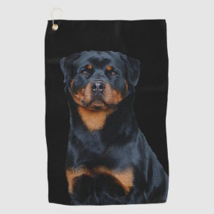 Serviette De Golf Rottweiler