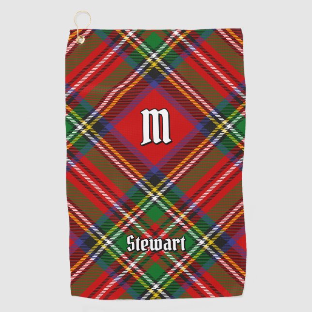 Serviette De Golf Royal Stewart Tartan (Devant)