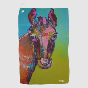 Serviette De Golf "Serviette de golf du tour II de minuit"