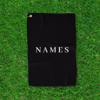 Simple Black Custom Ajouter Votre Nom Élégant