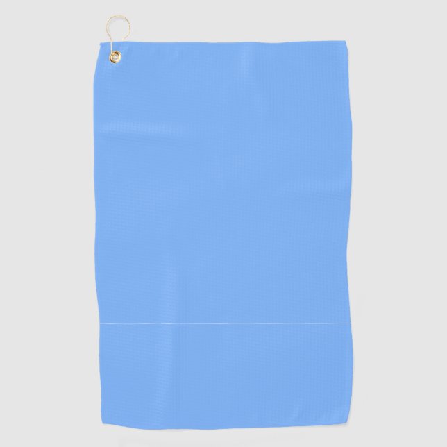 Serviette De Golf Simple moderne chic bleu français (Devant)