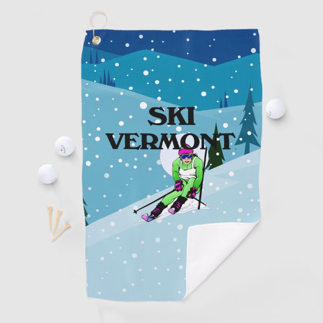 Serviette De Golf Ski SUPÉRIEUR Vermont (En situation)