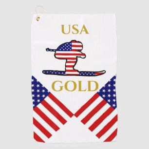 SERVIETTE DE GOLF SKIEUR