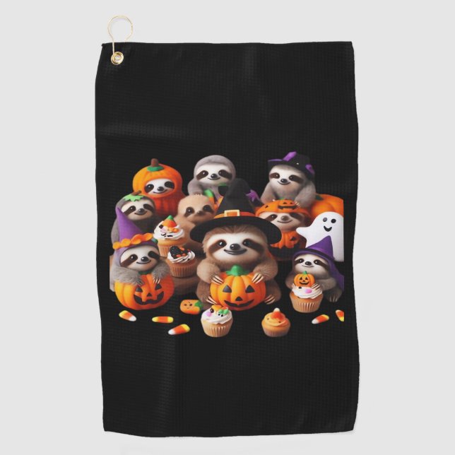 Serviette De Golf Sloth Beautiful laziness Classic T-Shirt (Devant)