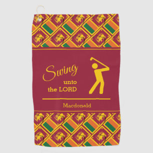 Serviette De Golf Sri Lanka personnalisé