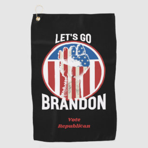 Serviette De Golf Stars and Stripes Poing Go Brandon