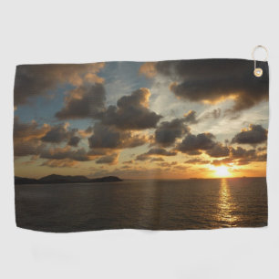 Serviette De Golf Sunrise aux îles Virgin