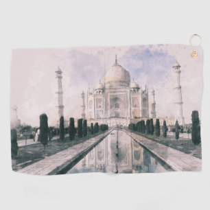 Serviette De Golf Taj Mahal, Inde