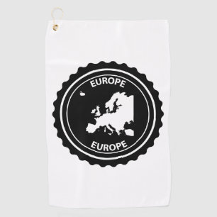 Serviette De Golf Tampon en caoutchouc de l'Europe