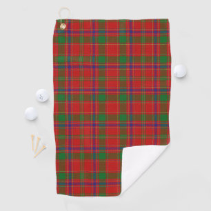 Serviette De Golf Tartan d'écossais de Munro de clan