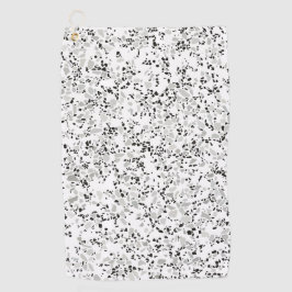 Serviette De Golf Terrazzo blanc moderne