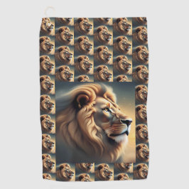 Serviette De Golf Tête de lion