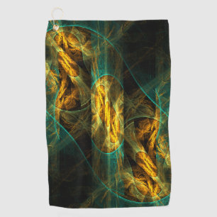 Serviette De Golf The Eye of the Jungle Abstract