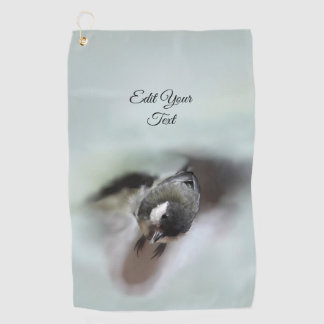 Serviette De Golf Tidi my Bird le Parus Major