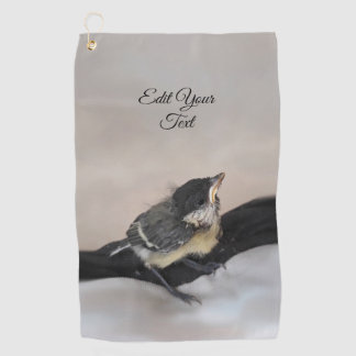Serviette De Golf Tidi my Bird le Parus Major