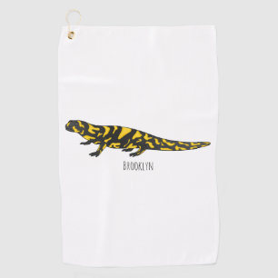 Serviette De Golf Tigre salamandre