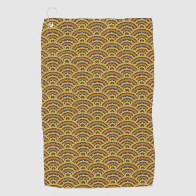 Serviette de golf Time Arches (Devant)