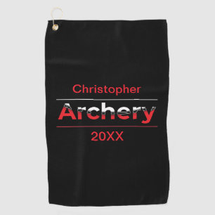 Serviette De Golf Tir à l'arc Art moderne minimaliste - Arche graphi