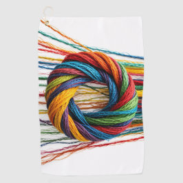 Serviette De Golf Tissé dans l'unité