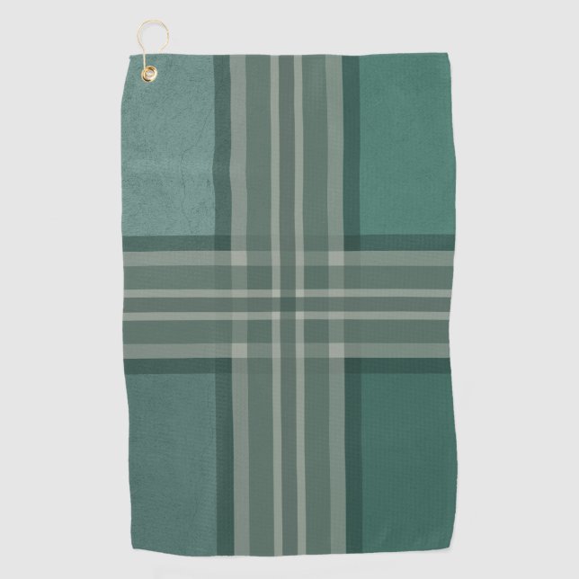 Serviette De Golf Tons verts (Devant)