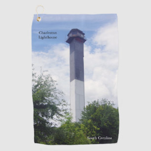 Serviette De Golf Torchon de golf du phare de Charleston