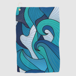 Serviette De Golf Torchon de golf - Mer