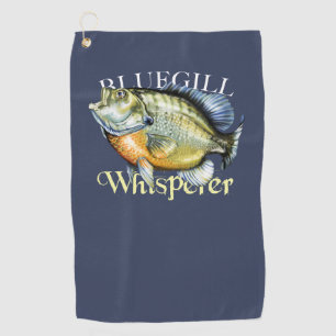 Serviette De Golf Torchon de pêche Whisperer Bluegill
