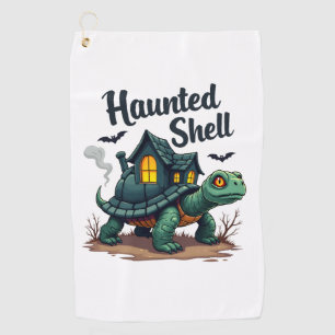Serviette De Golf Tortue coquille hantée