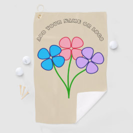 SERVIETTE DE GOLF TOUR DE GOLF POUR FEMMES LOGO PERSONNALISÉ