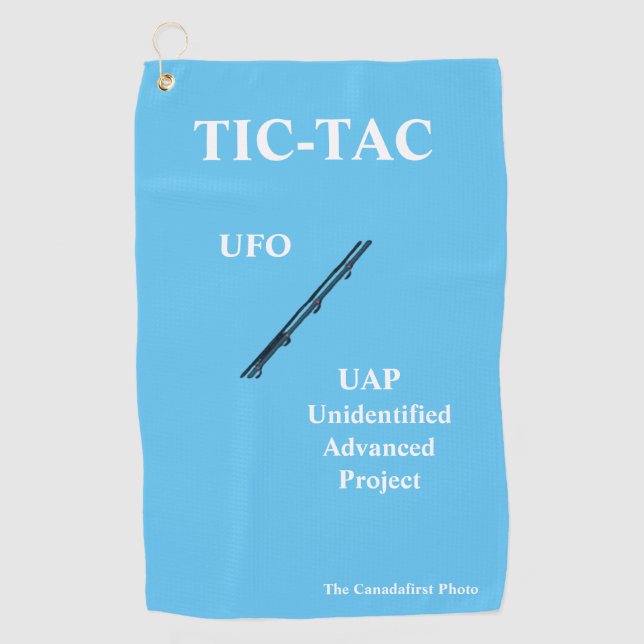 SERVIETTE DE GOLF TOUR DE GOLF UAP UAP TIC-TAC (Devant)