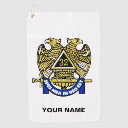 Serviette De Golf Tournée de golf 32 DEGREE MASON